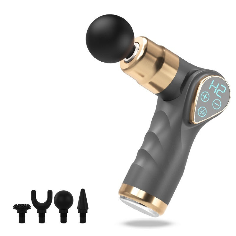 Hot Compress Folding Massage Gun Massage Gun Muscle-relaxing Tool Electric Massager Household