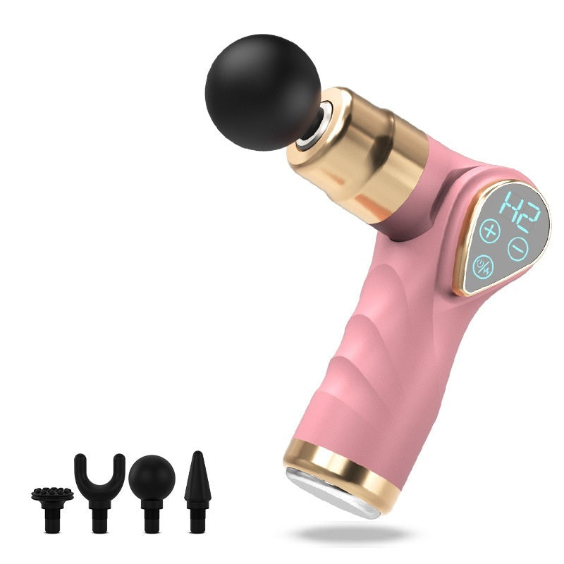 Hot Compress Folding Massage Gun Massage Gun Muscle-relaxing Tool Electric Massager Household