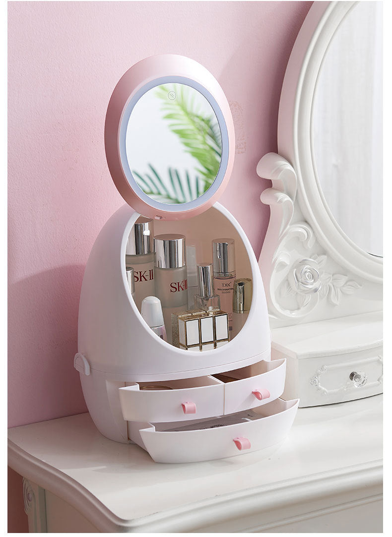LED Makeup Mirror – Bright & Adjustable Lighting