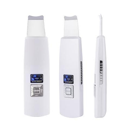 Ultrasonic Skin Scrubber – Blackhead & Acne Removal Facial Cleanser