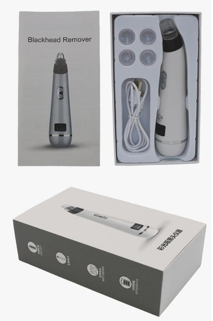 Electric Blackhead Remover – Facial Pore Cleaner & Acne Suction Tool