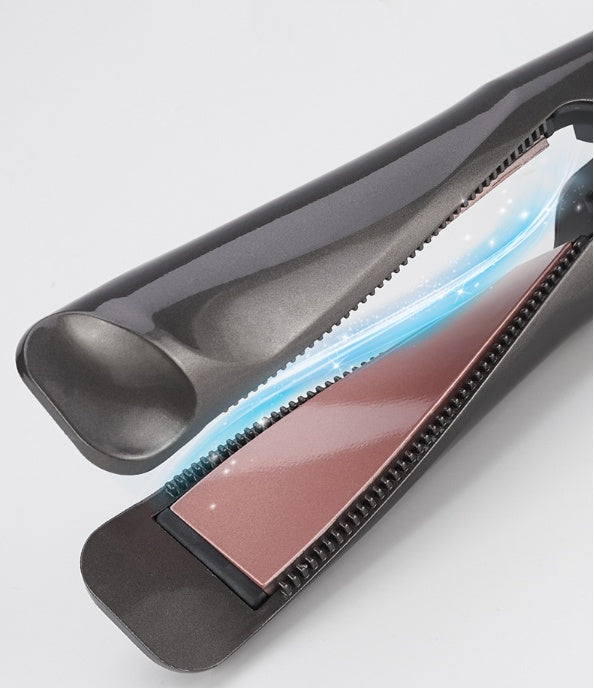 2-in-1 Hair Straightener & Crimper – Wet/Dry Styling Tool