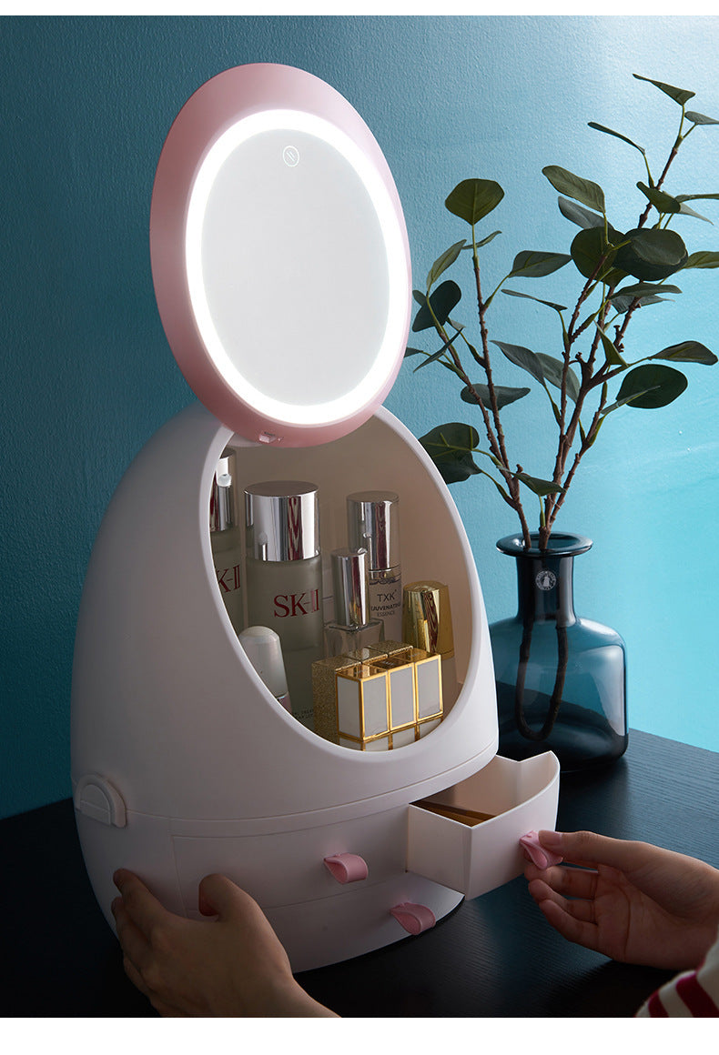 LED Makeup Mirror – Bright & Adjustable Lighting