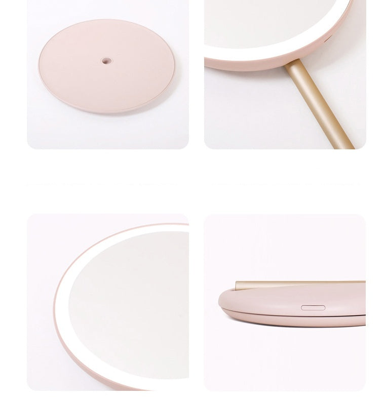 LED Folding Make-up Mirror – Portable & Bright