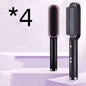 2-in-1 Hair Straightener & Curling Hot Comb – Negative Ion Brush