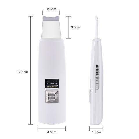 Ultrasonic Skin Scrubber – Blackhead & Acne Removal Facial Cleanser