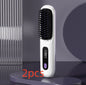 2-in-1 Wireless Hair Straightener & Curler Brush