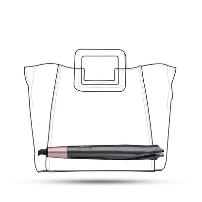 2-in-1 Hair Straightener & Crimper – Wet/Dry Styling Tool