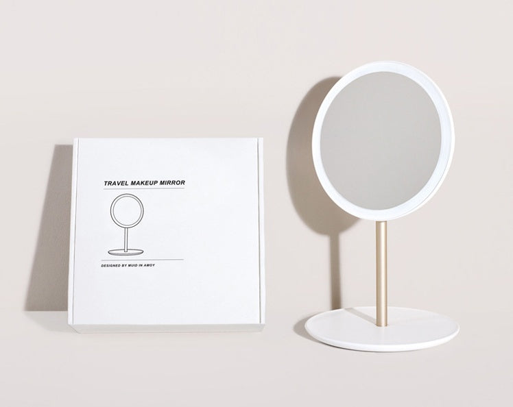 LED Folding Make-up Mirror – Portable & Bright