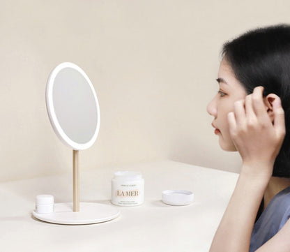 LED Folding Make-up Mirror – Portable & Bright