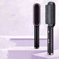 2-in-1 Hair Straightener & Curling Hot Comb – Negative Ion Brush
