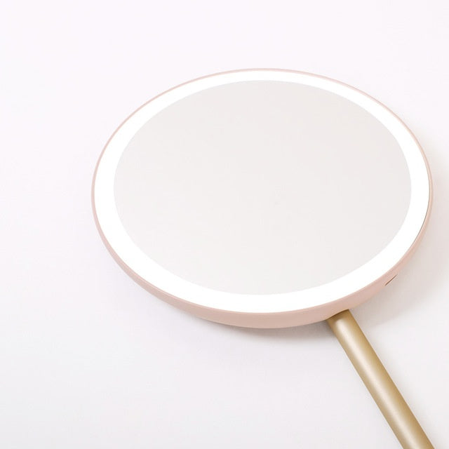 LED Folding Make-up Mirror – Portable & Bright
