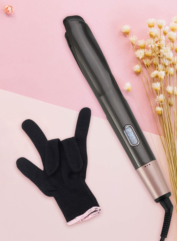 2-in-1 Hair Straightener & Crimper – Wet/Dry Styling Tool