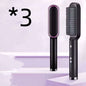 2-in-1 Hair Straightener & Curling Hot Comb – Negative Ion Brush