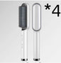 2-in-1 Hair Straightener & Curling Hot Comb – Negative Ion Brush