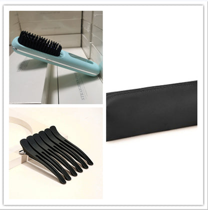 2-in-1 Wireless Hair Straightener & Curler Brush